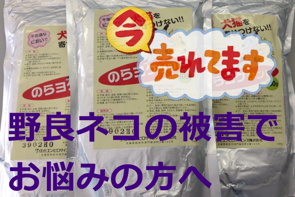 宇和島市 一般家庭 野良猫被害 忌避剤販売事例 宇和島 南予｜おそうじ専門店キレつく｜ 有限会社コンビネーション